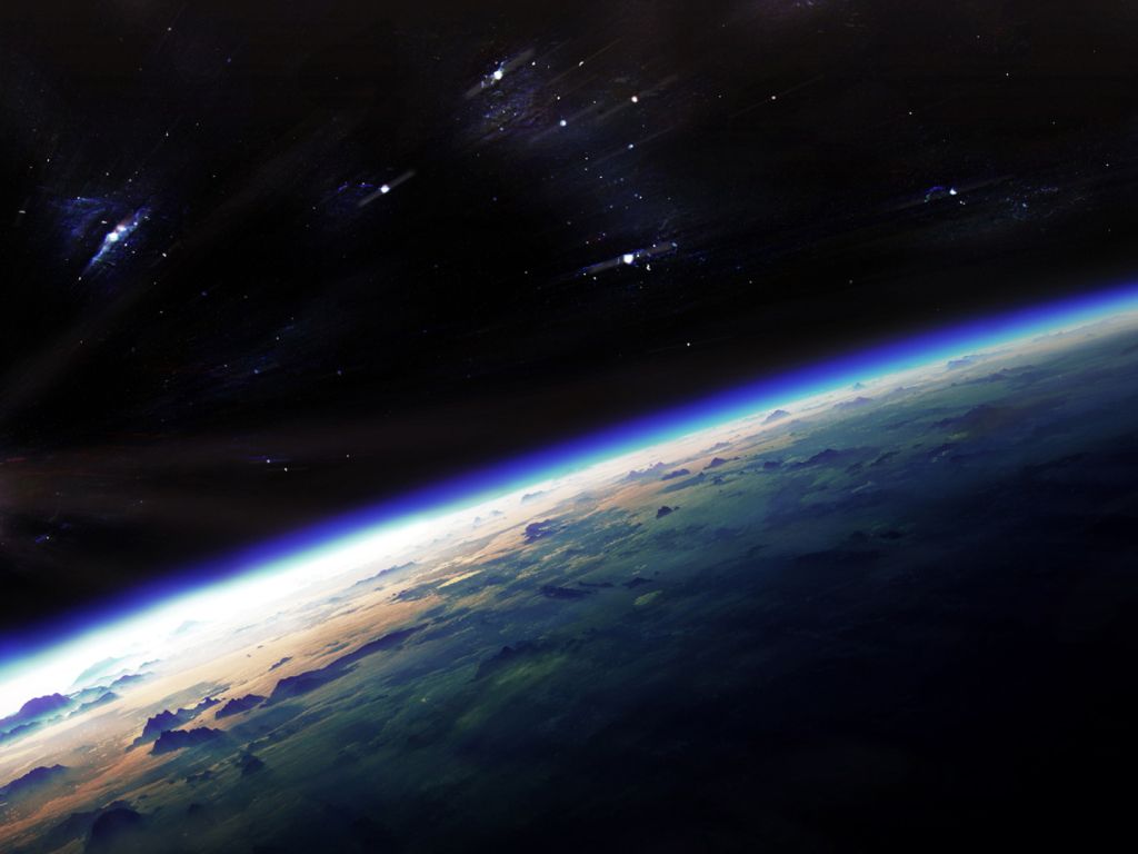 Earth From Space 5841 wallpaper in 1024x768 resolution