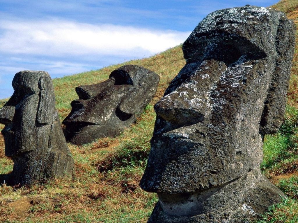 Easter Island Landmarks wallpaper