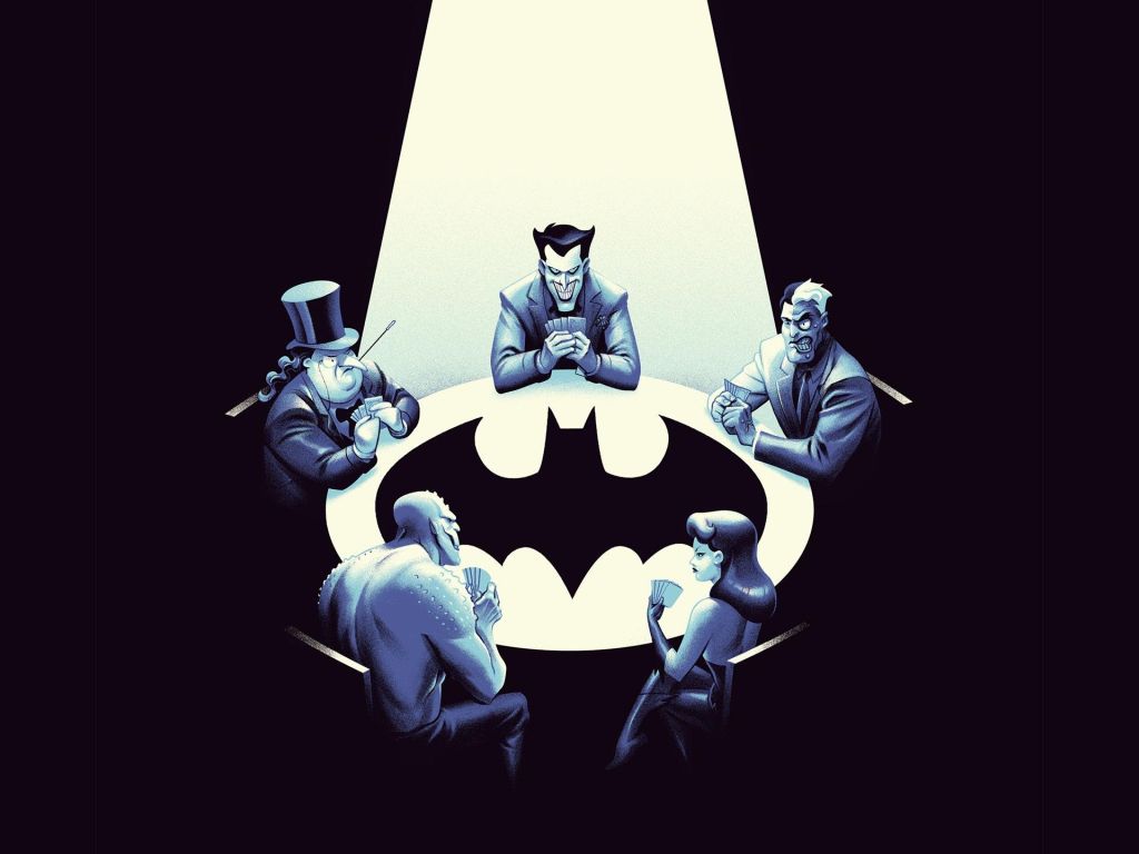 Edited of the Batman: The Animated Series Posters  wallpaper