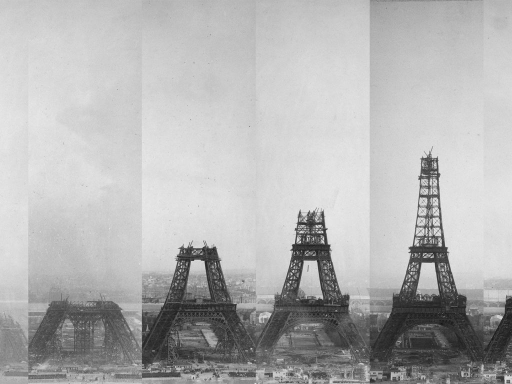 Eiffel Tower Progress wallpaper