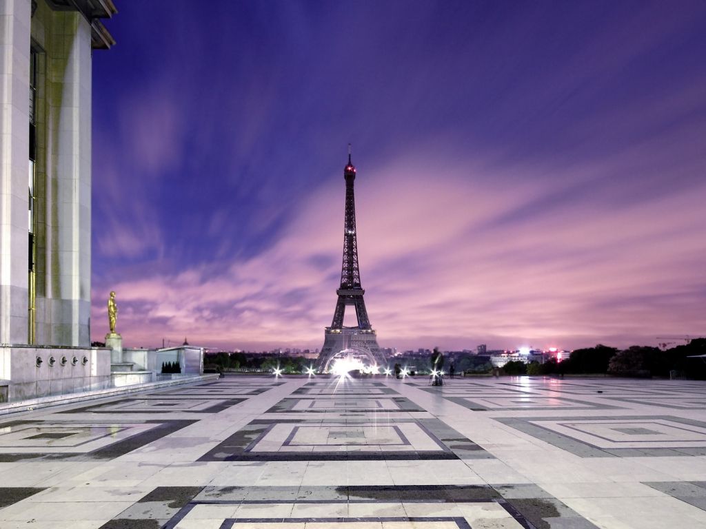 Eiffel Tower View wallpaper