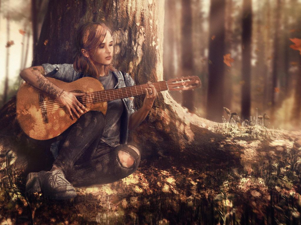 Ellie - The Last of Us OC wallpaper
