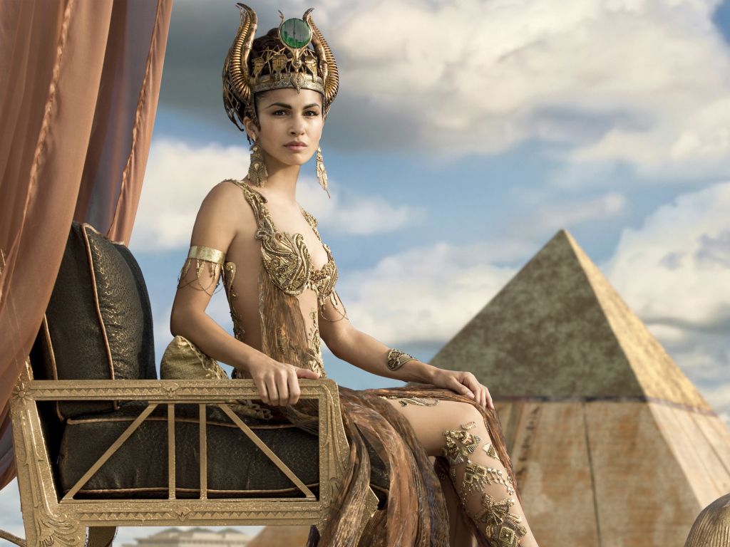 Elodie Yung as Hathor Gods of Egypt wallpaper