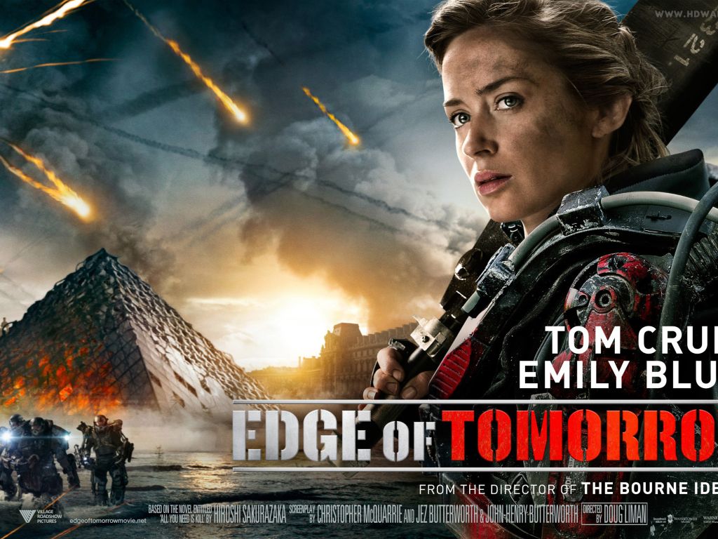 Emily Blunt in Edge of Tomorrow wallpaper