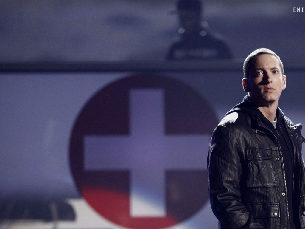 Eminem Singers Rapper Marshall Mathers Slim Shady Mic wallpaper