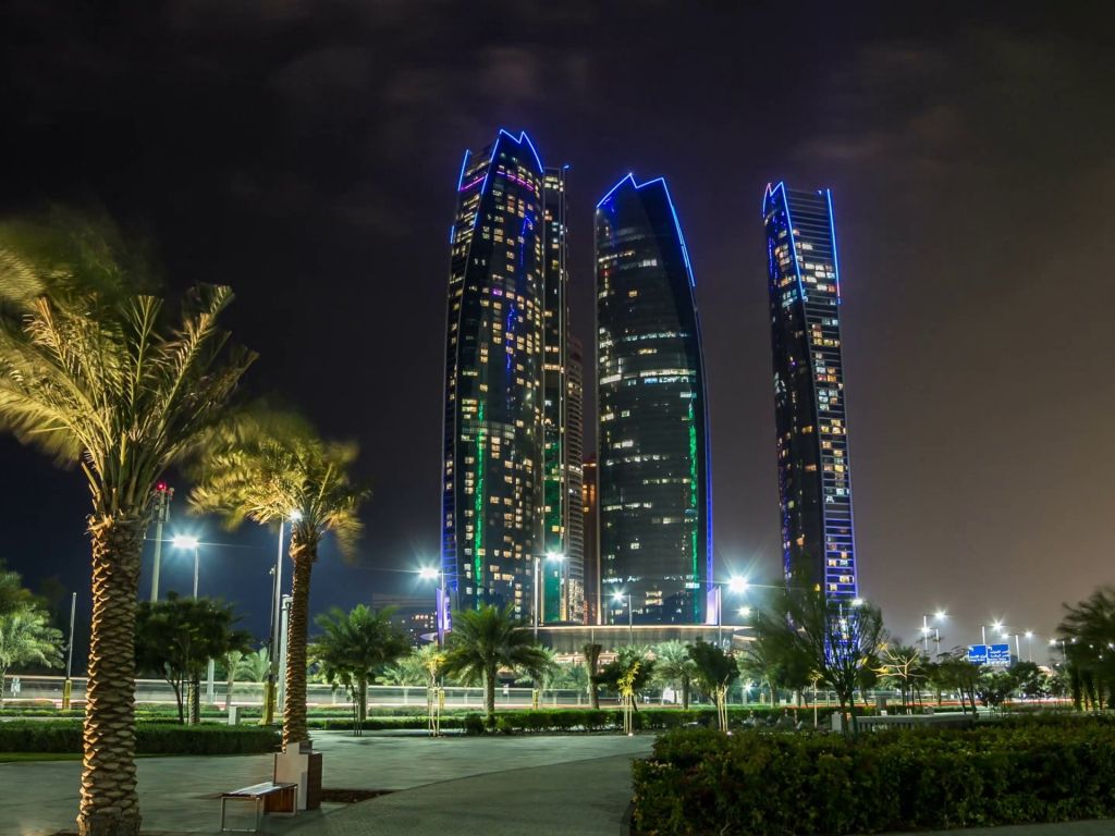 Etihad Towers Abu Dhabi wallpaper