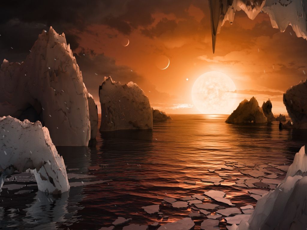 Exoplanet Sunrise wallpaper