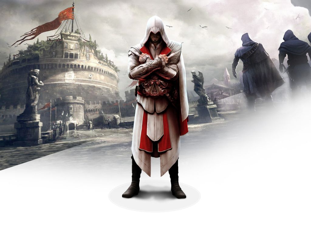 Ezio in Assassins Creed Brotherhood wallpaper