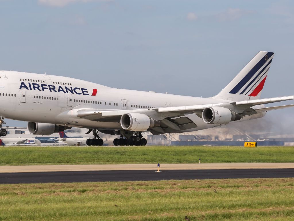FA- Research Jet Air France Boeing 747 wallpaper