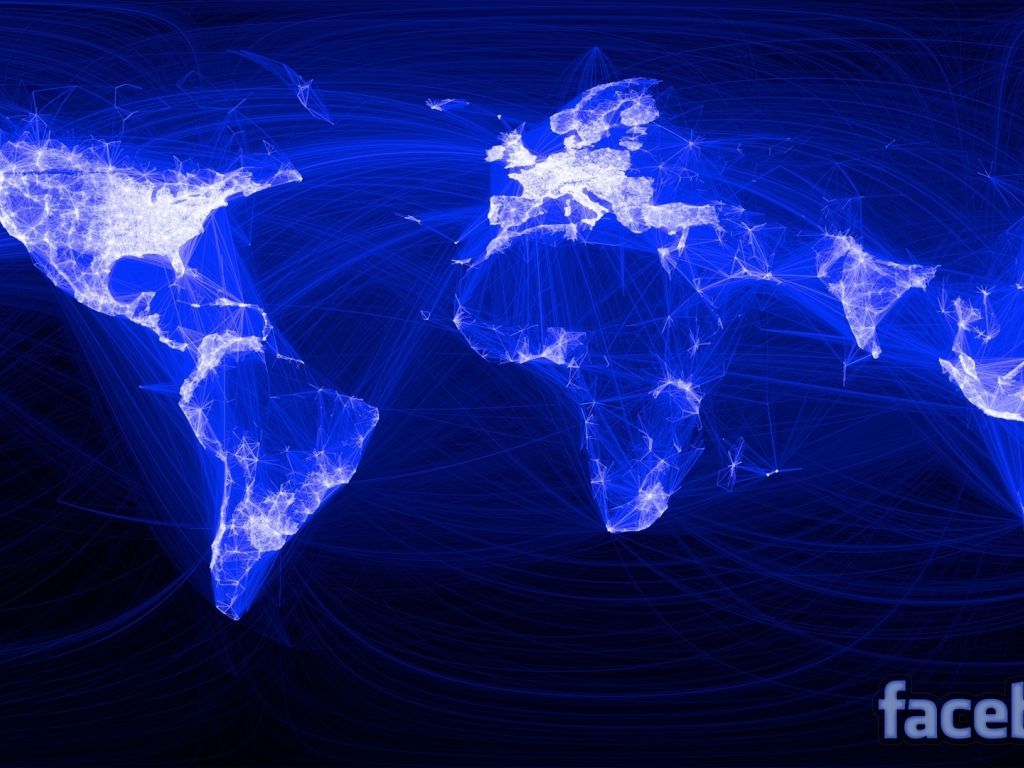 Facebook World Network wallpaper