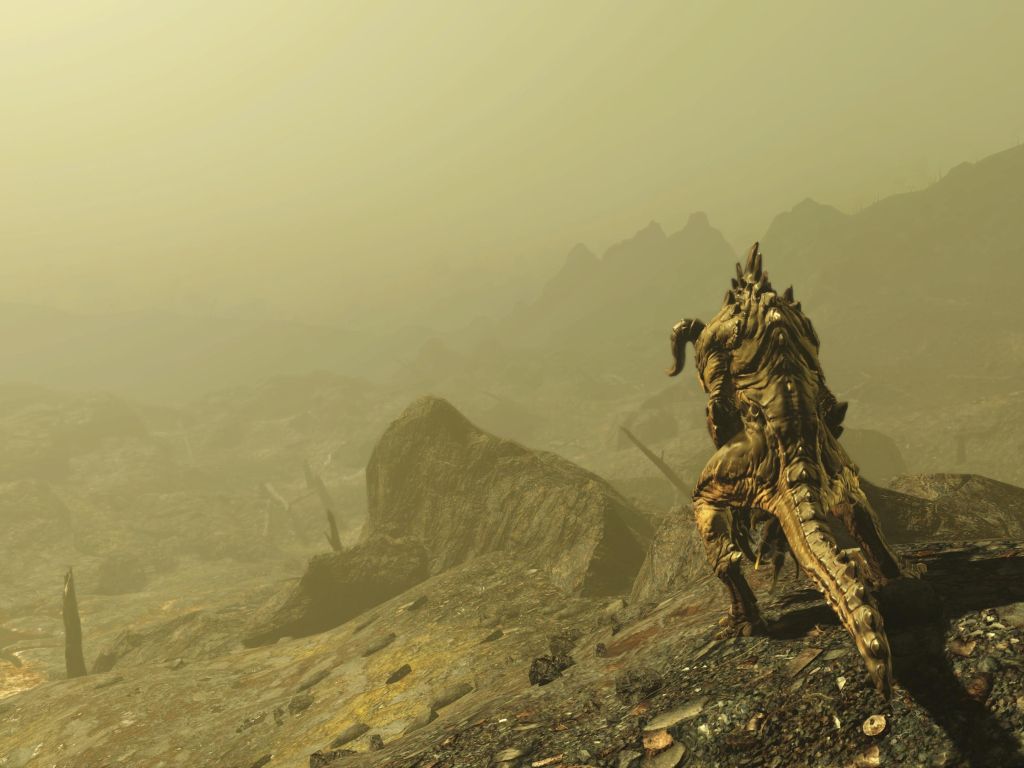 Fallout Deathclaw wallpaper