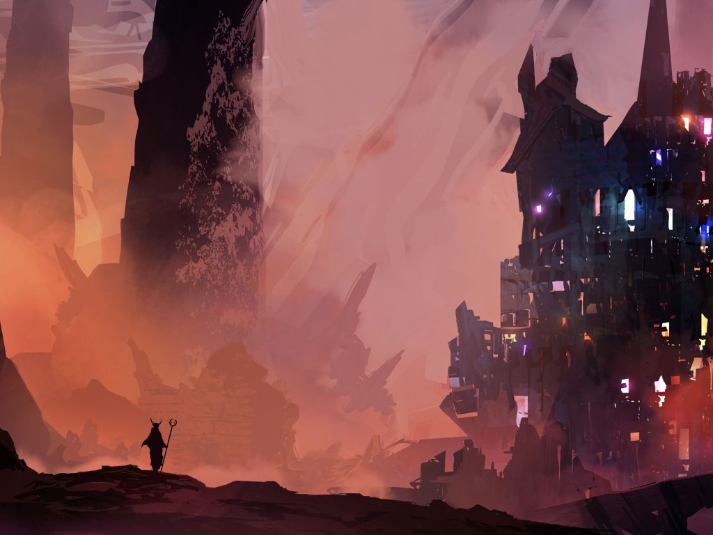 Fantasy Cityscape wallpaper