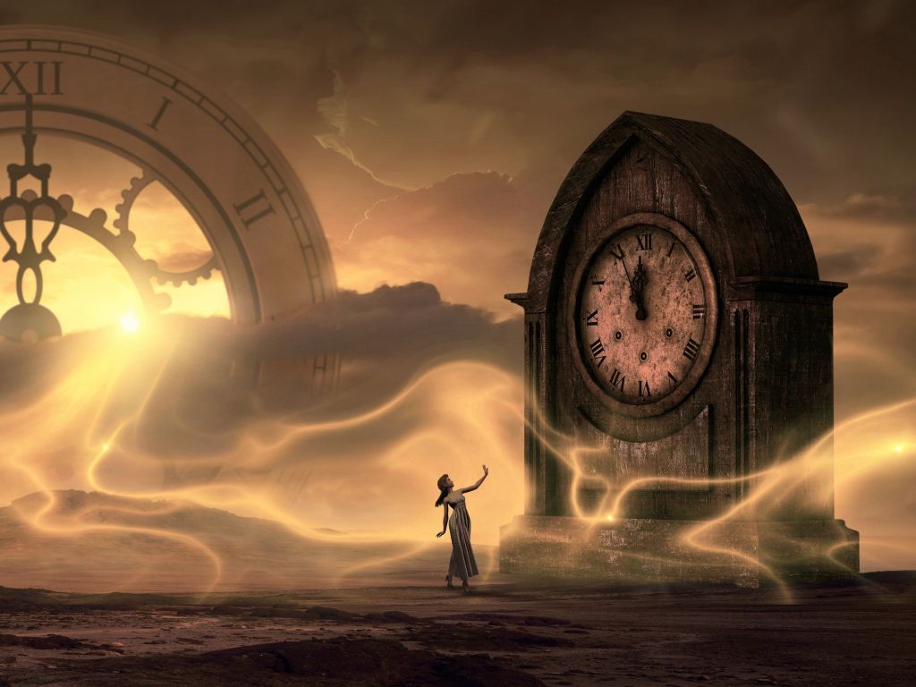 Fantasy Clock wallpaper