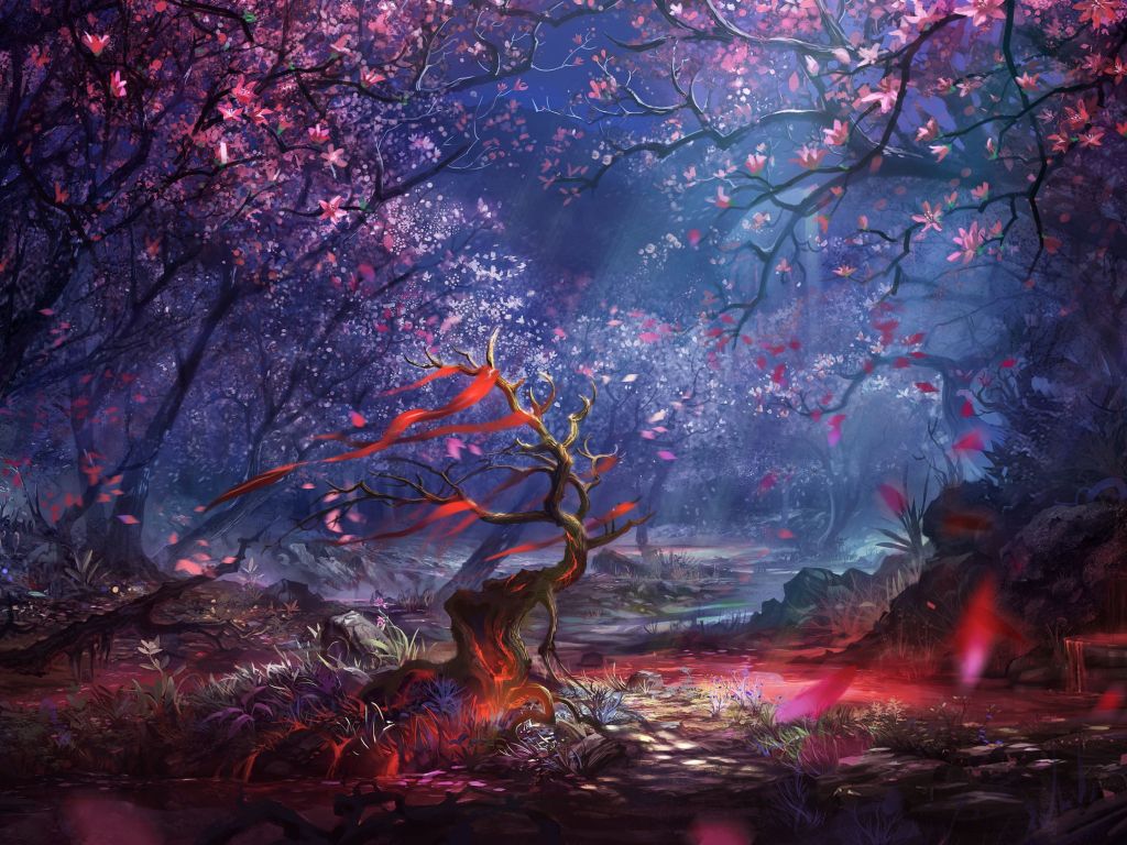 Fantasy Forest wallpaper