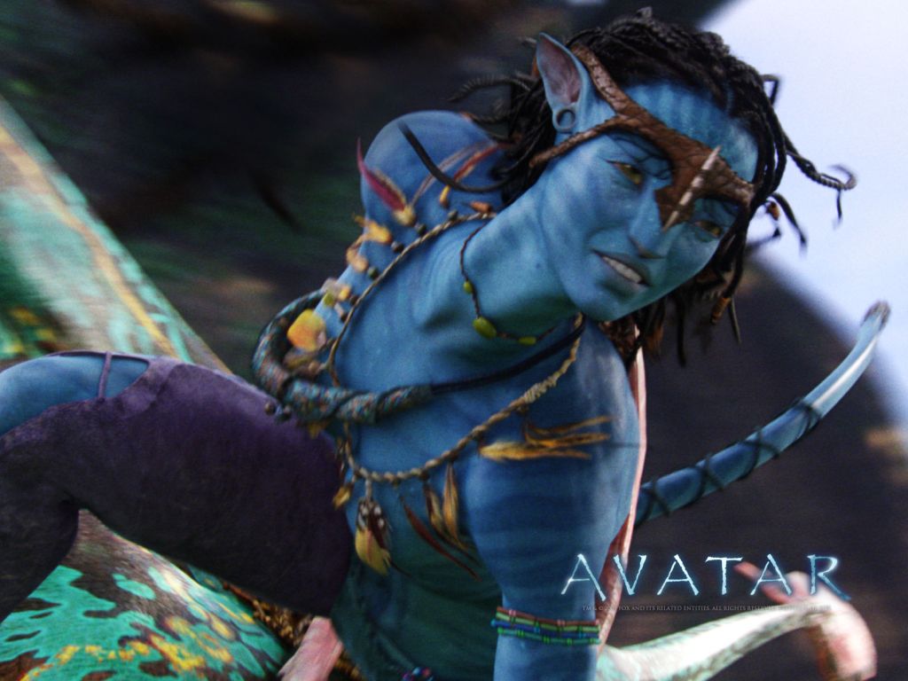 Female Character in Avatar wallpaper