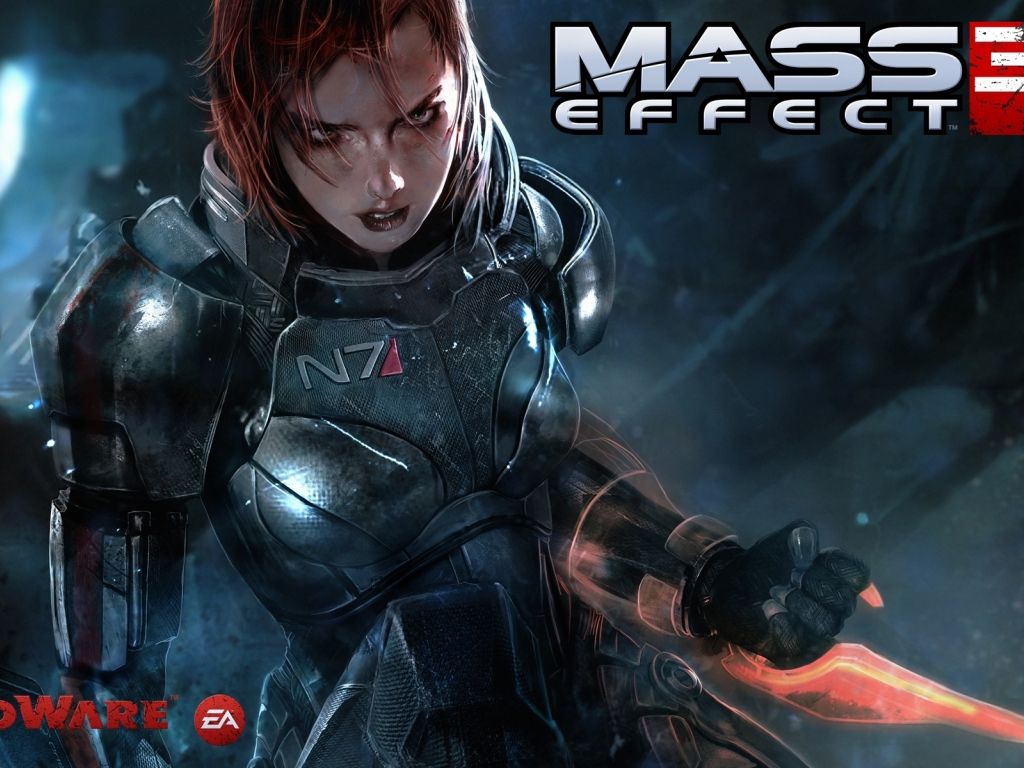 Female Shepard in Mass Effect 3 wallpaper