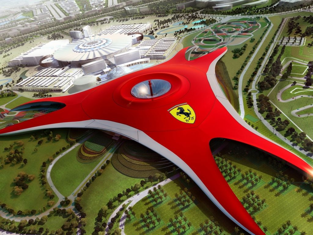 Ferrari Park Dubai wallpaper