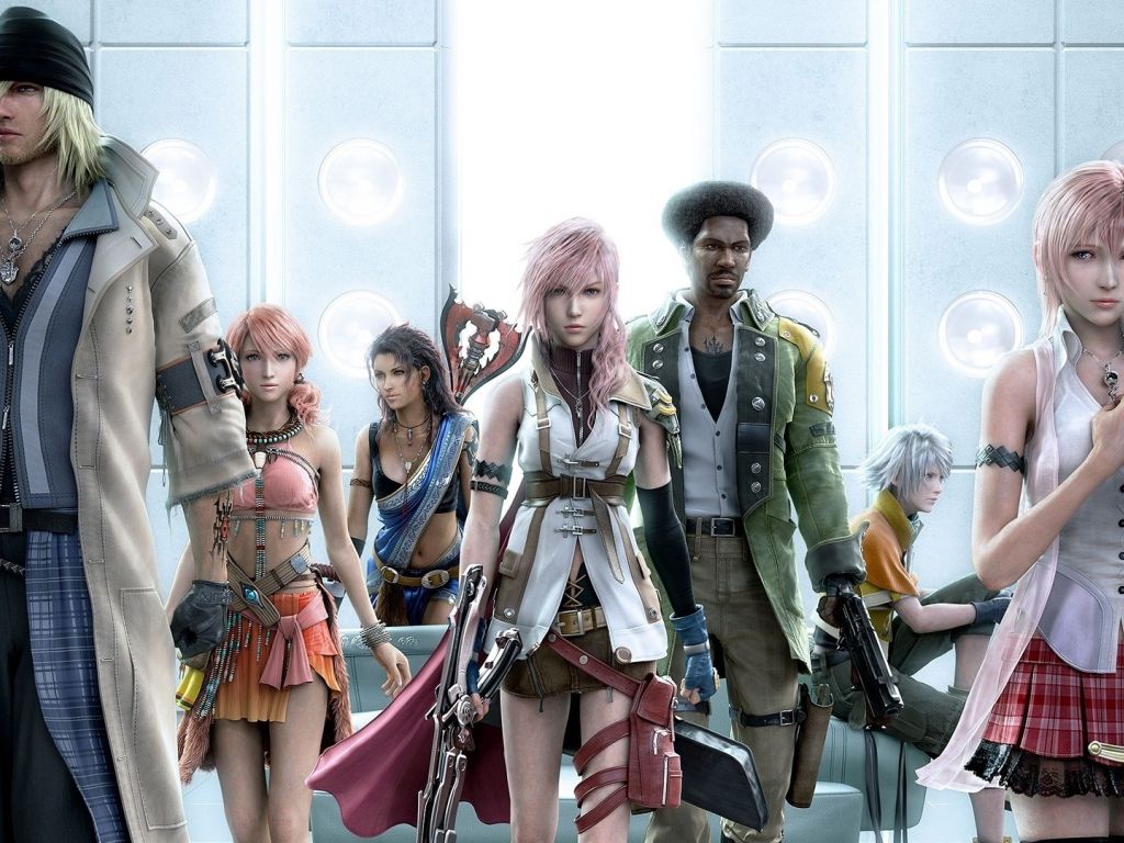 Final Fantasy Gun Characters wallpaper