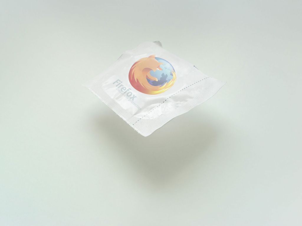 Firefox Condom wallpaper