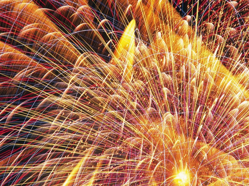 Fireworks HD wallpaper