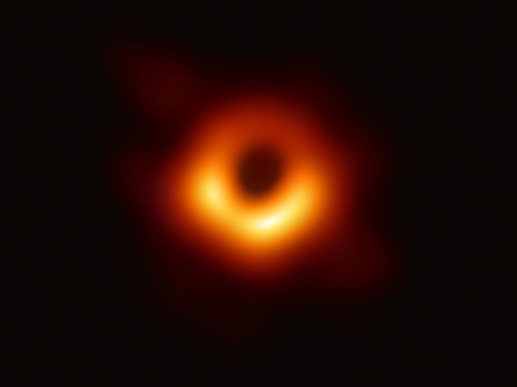 First Ever Image of a Black Hole wallpaper