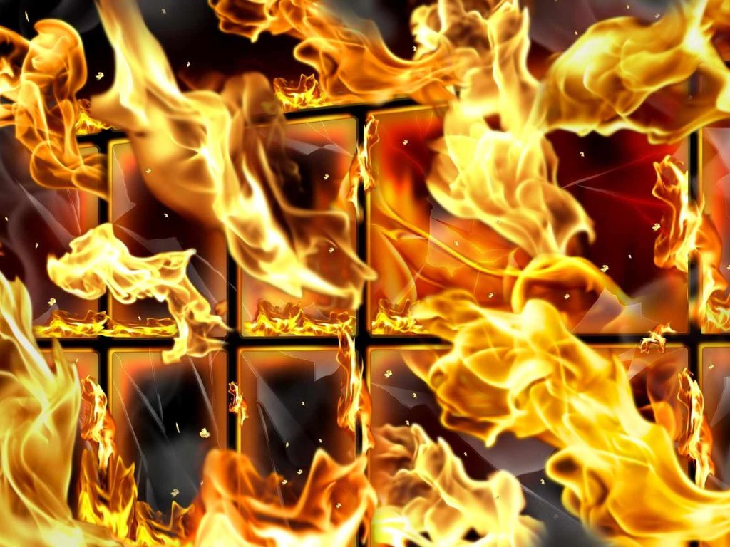 Flames 3D S 11 wallpaper