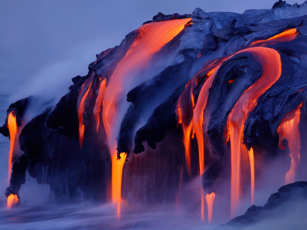 Flow lava wallpaper
