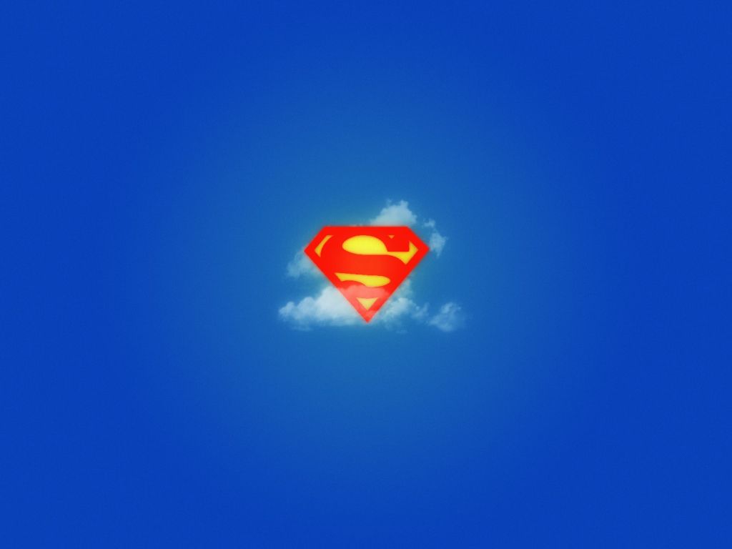 Free HD Superman In The Clouds wallpaper