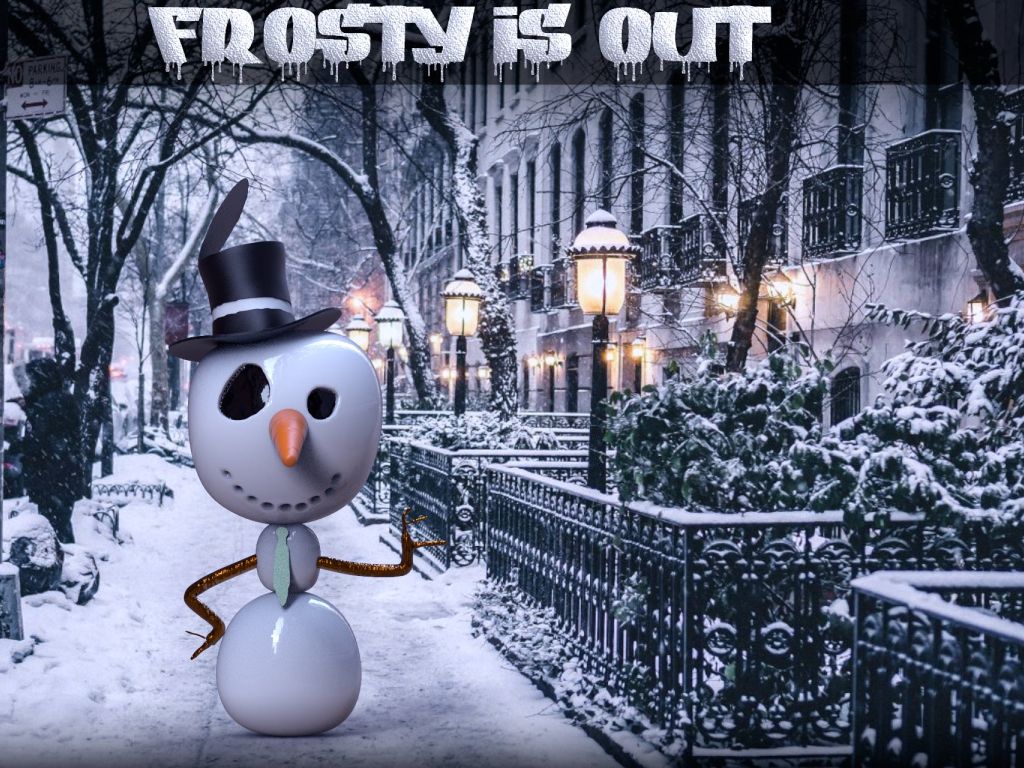 Frosty the Snowman wallpaper