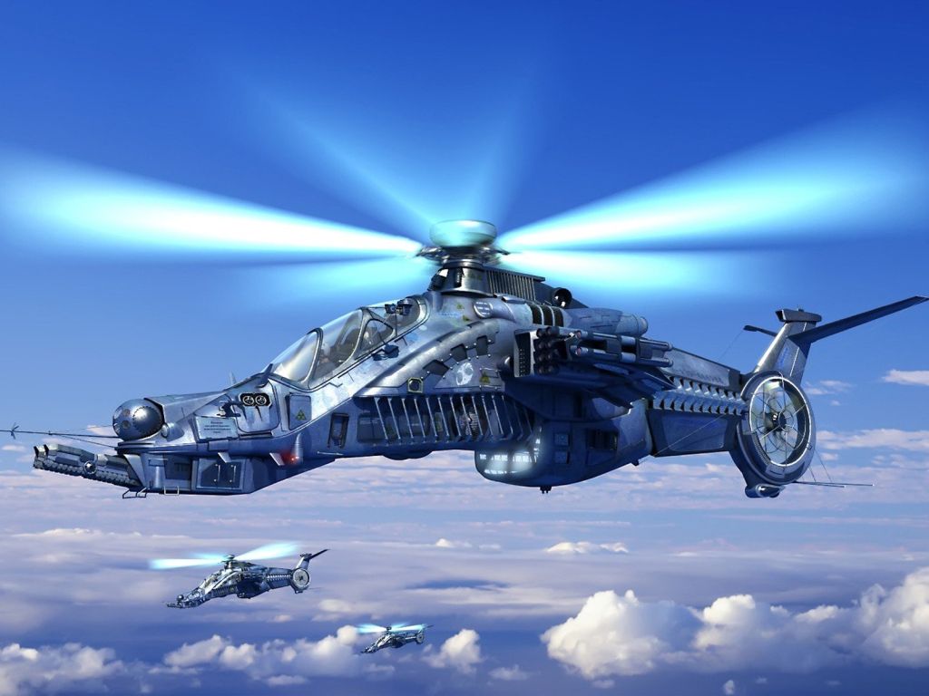 Future Helicopters wallpaper
