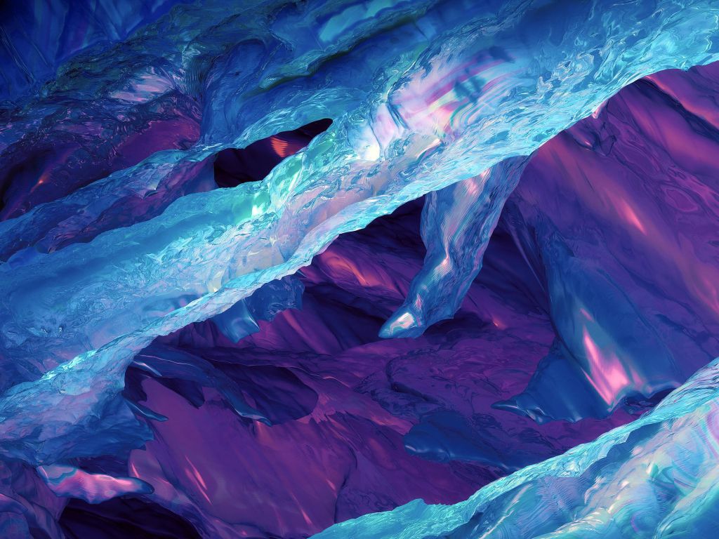 Galactic Crystal wallpaper