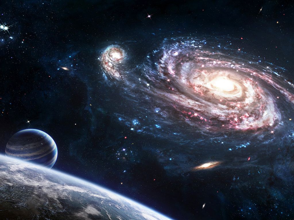 Galaxy Planet wallpaper