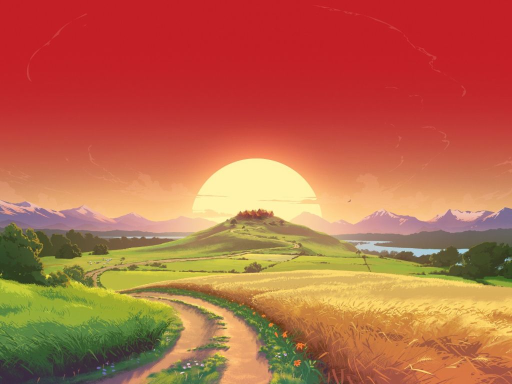 Game CGI Landscape wallpaper