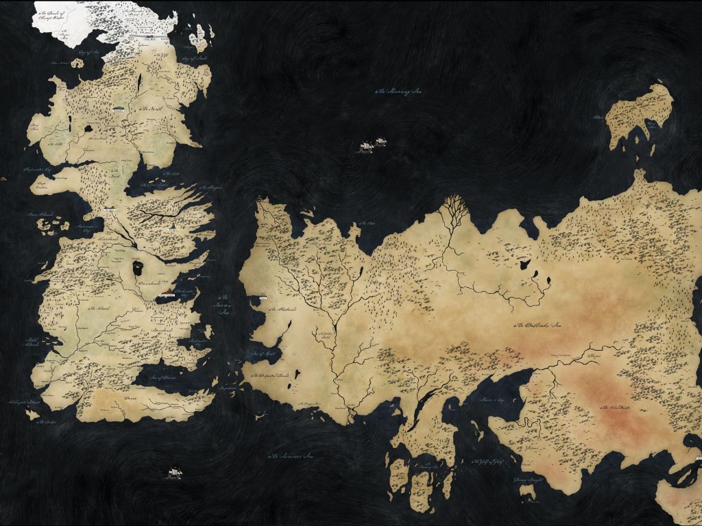 Game Of Thrones World Map wallpaper