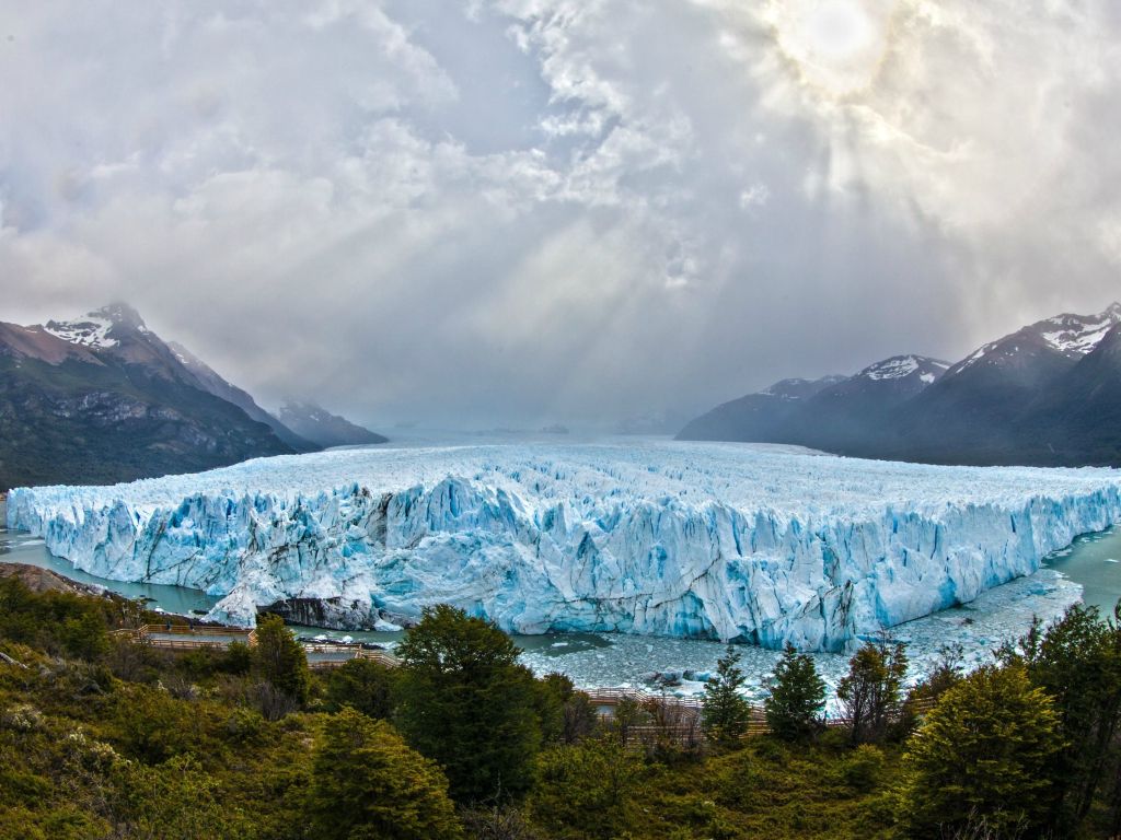 Glacier Patagonia Landscape Argentina wallpaper
