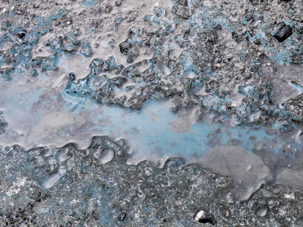 Glacier Surface Alaska wallpaper