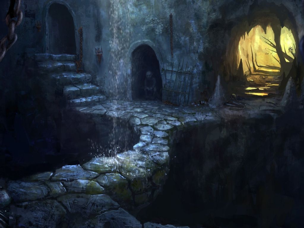 Goblin in Underground Cave wallpaper