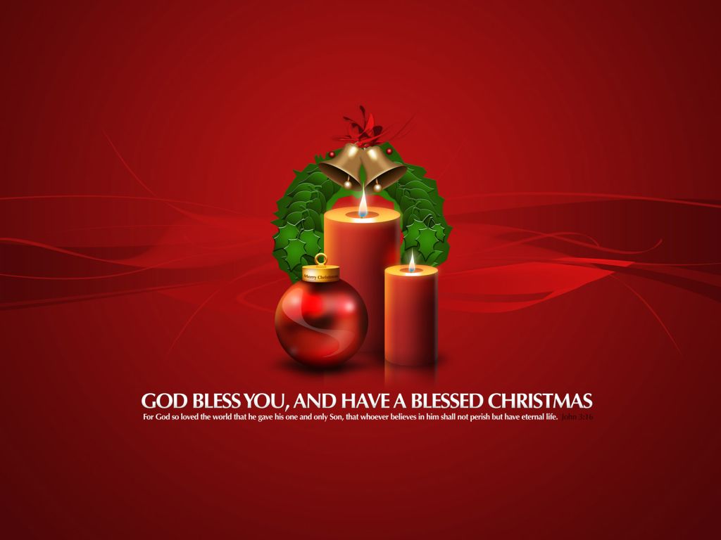 God Bless You Christmas Gifts wallpaper