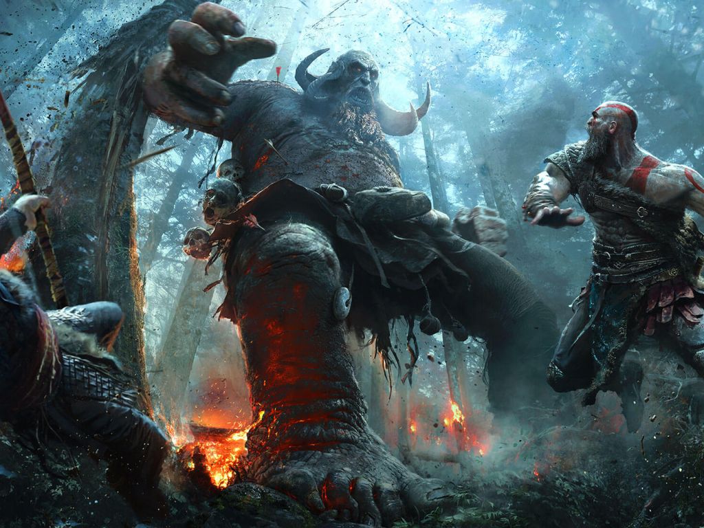 God of War PS4 wallpaper