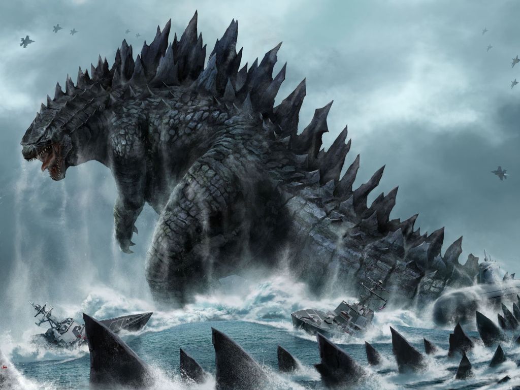 Godzilla for Your Desktop wallpaper