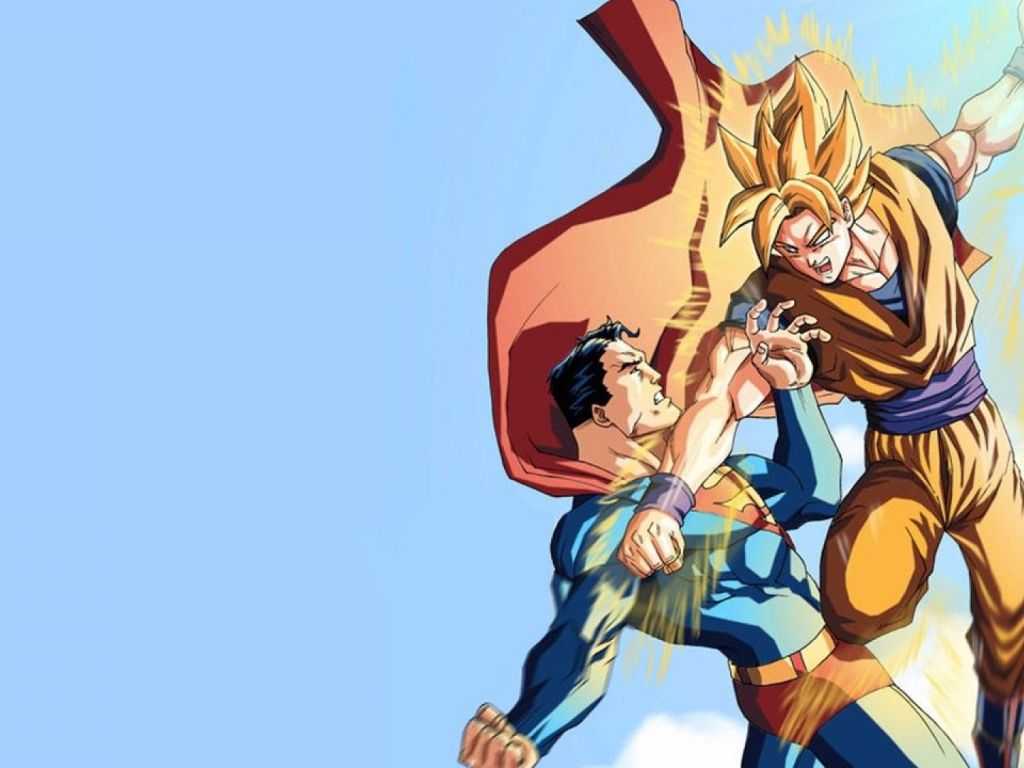 Goku Vs Superman wallpaper