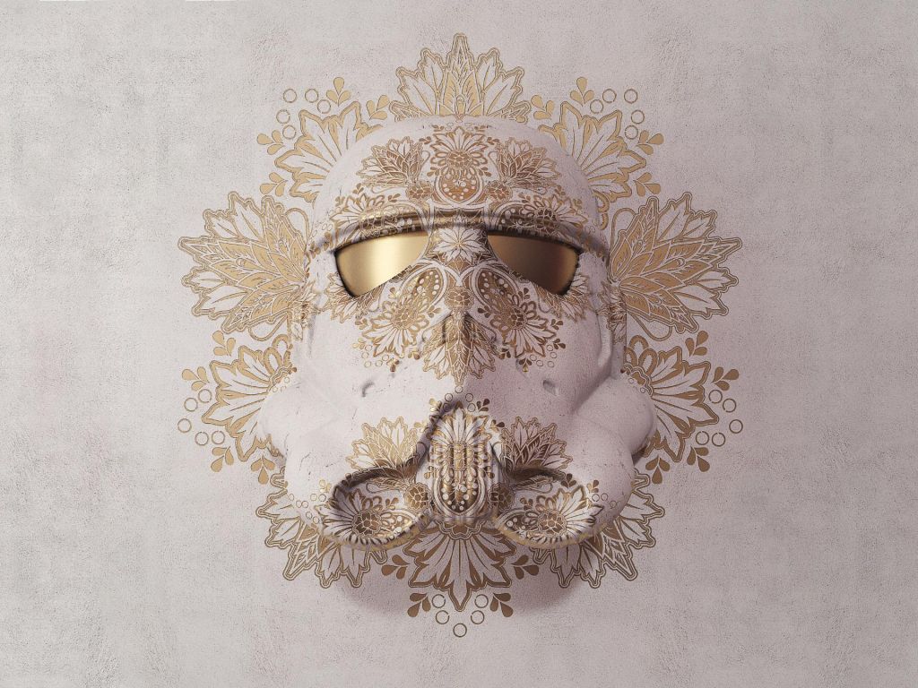 Golden Trooper wallpaper