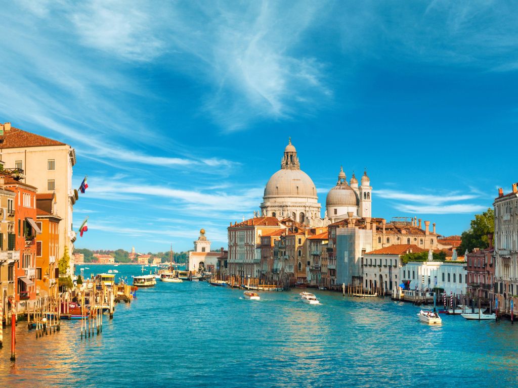 Grand Canal Venice Italy 4K wallpaper