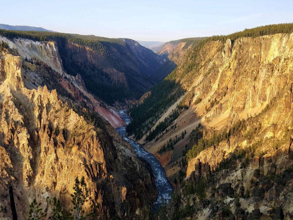 Grand Canyon of the Yellowstone wallpaper