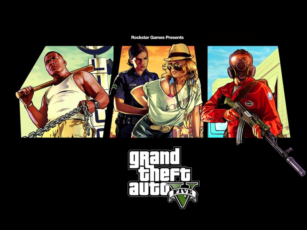 Grand Theft Auto V Game wallpaper