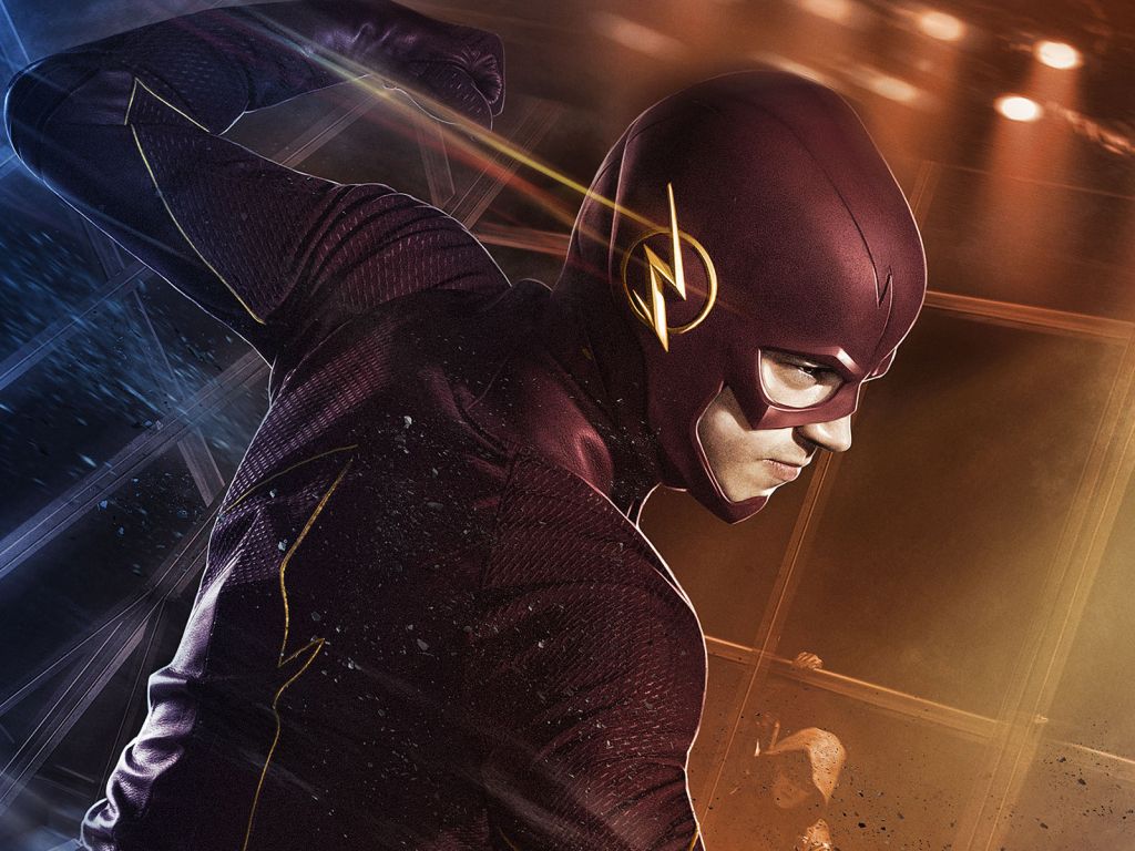 Grant Gustin as Barry Allen The Flash wallpaper