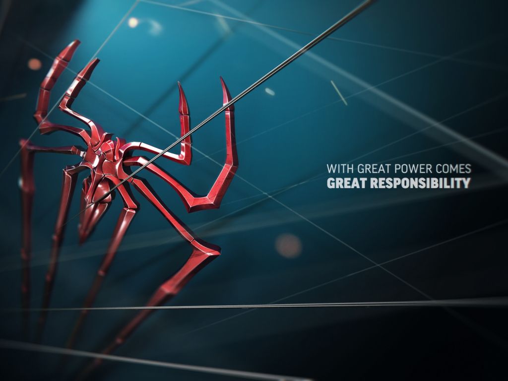 Great Power Great Responsibility wallpaper