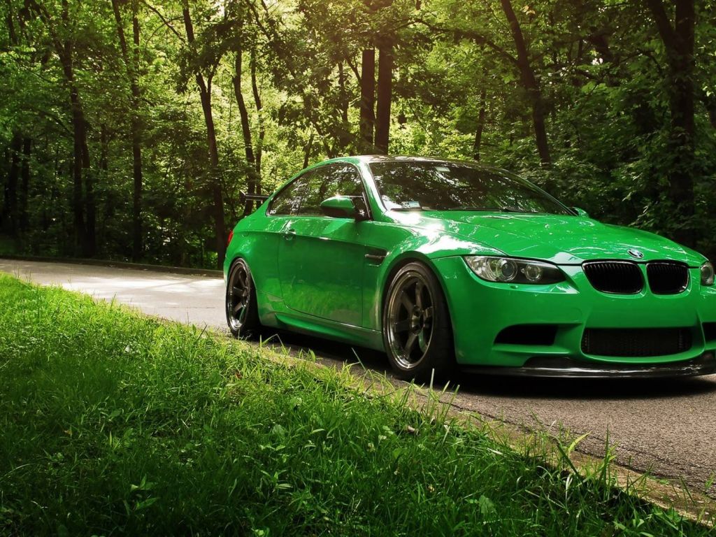 Green BMW wallpaper