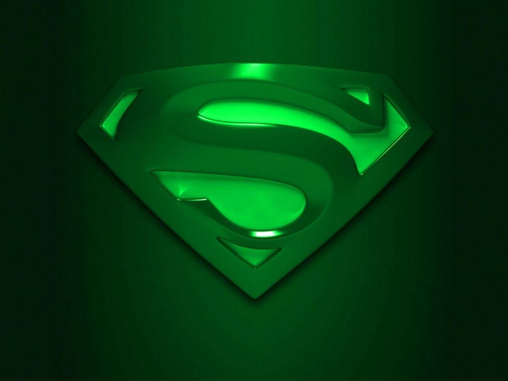 Green Superman Logo wallpaper
