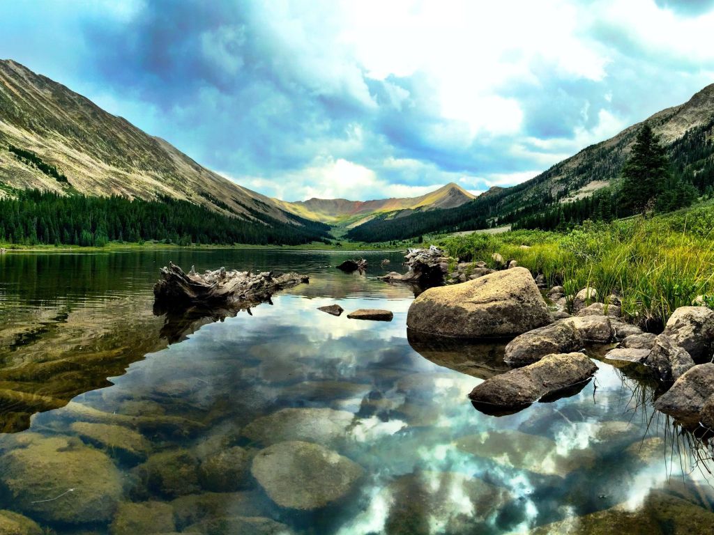 Grizzly Lake San Isabel National Forest Nathrop CO wallpaper